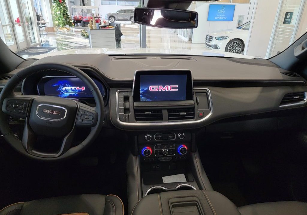2022 Gmc Yukon At4 Suv Car Rentals Inside Dashboard 2022 Gmc Yukon At4 Suv Car Rentals Inside Dashboard