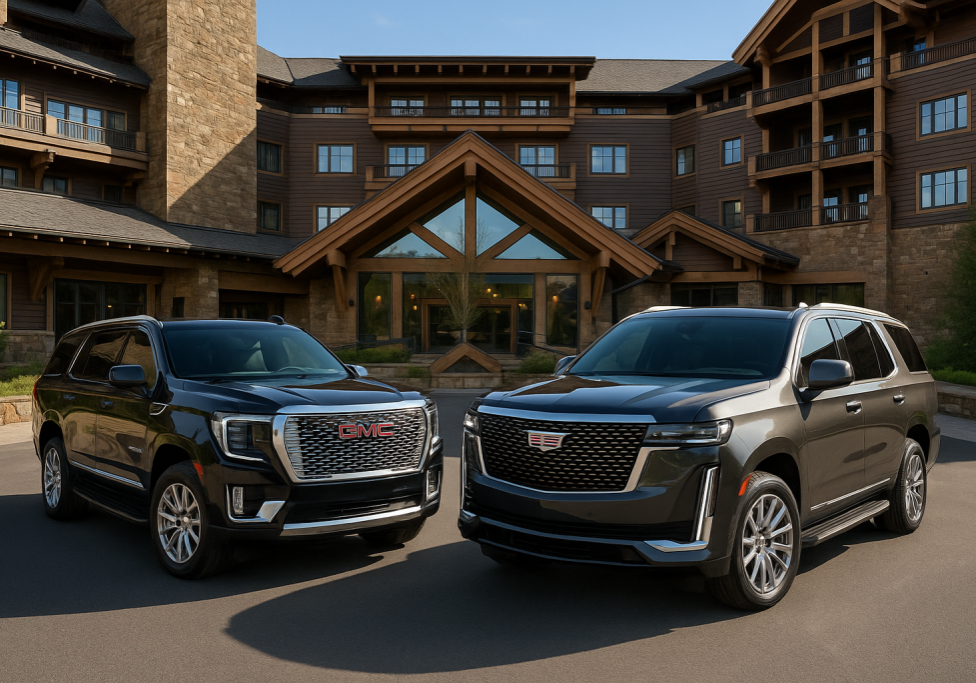 Luxury Cadillac And Gmc Suv 4wd Rentals Delivered To Select Resorts